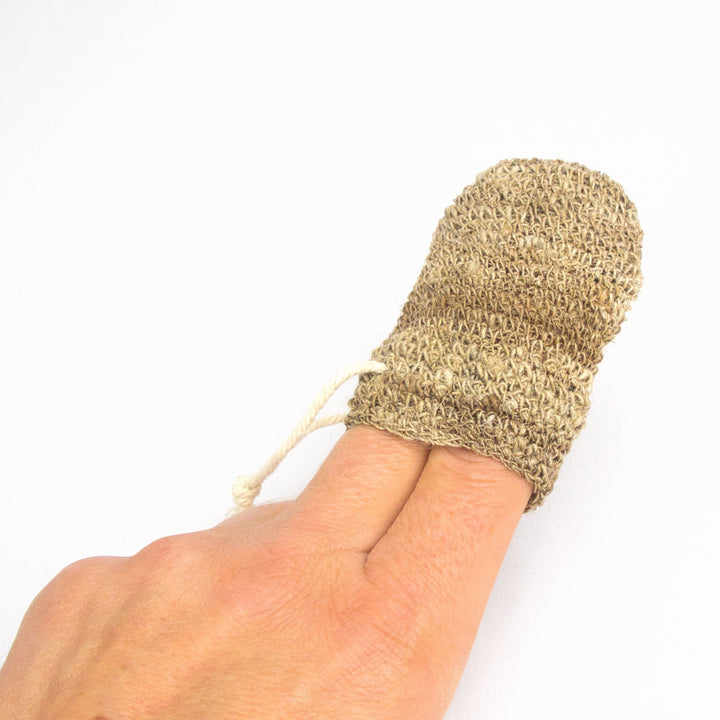 Giant nettle exfoliating face glove - Hempalaya