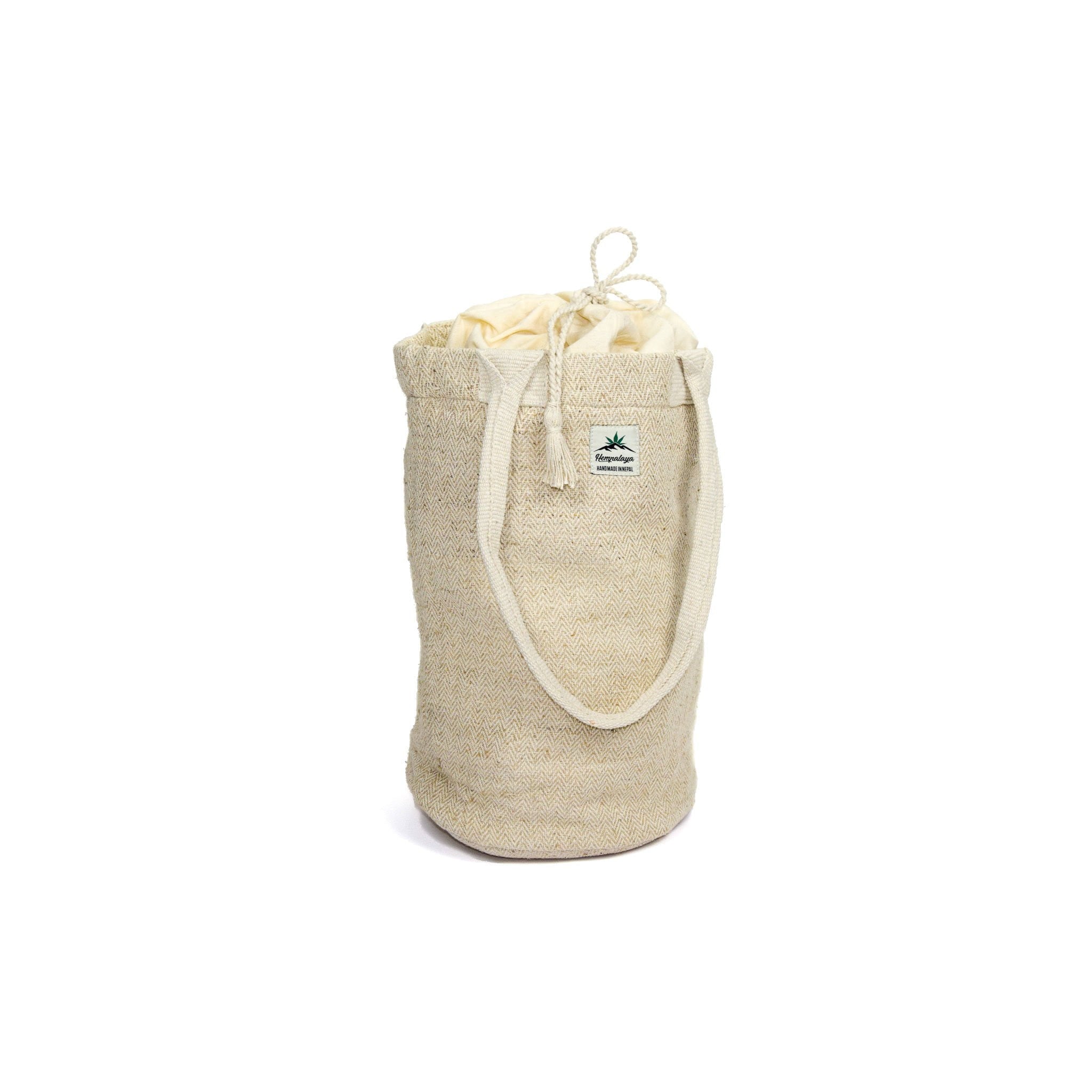 Hemp bag, shoulder bag, shopper, natural - Hempalaya
