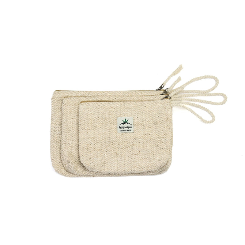Hemp Coin Wallet & Key-Ring by Sativa Bags